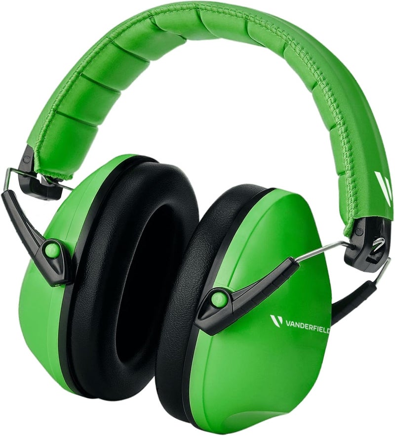 Vanderfields Hearing Protection Ear Muffs - Over 33 dB (2K Hz) Broad Noise Cancelling Sound Reduction Earmuffs for Kids 3-12 - Image 1
